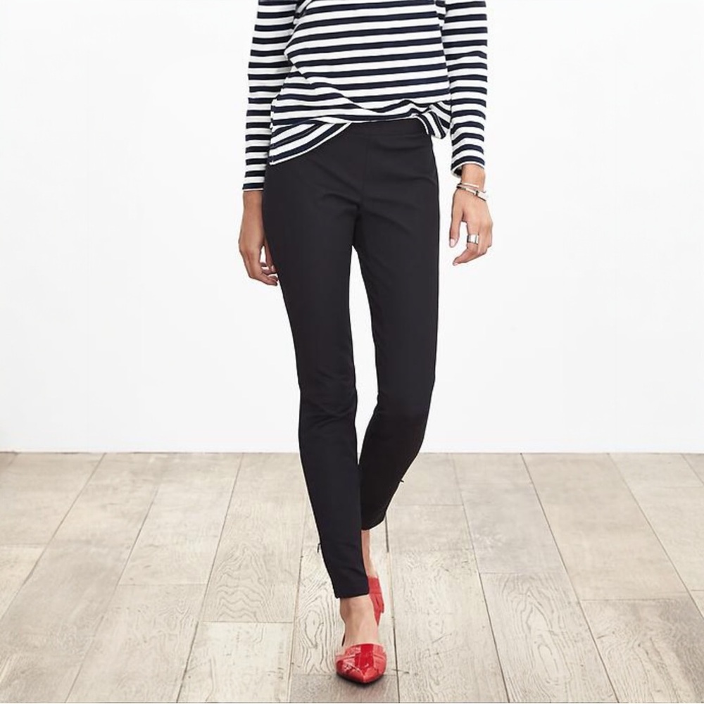 Banana Republic Black Straight Leg Pants